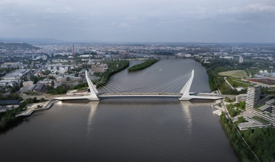New Danube Bridge Unveiled