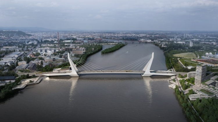 New Danube Bridge Unveiled