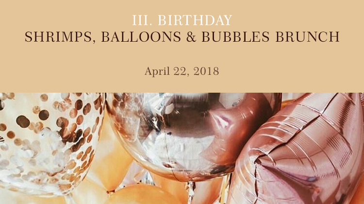 Émile's Birthday Party, 22 April