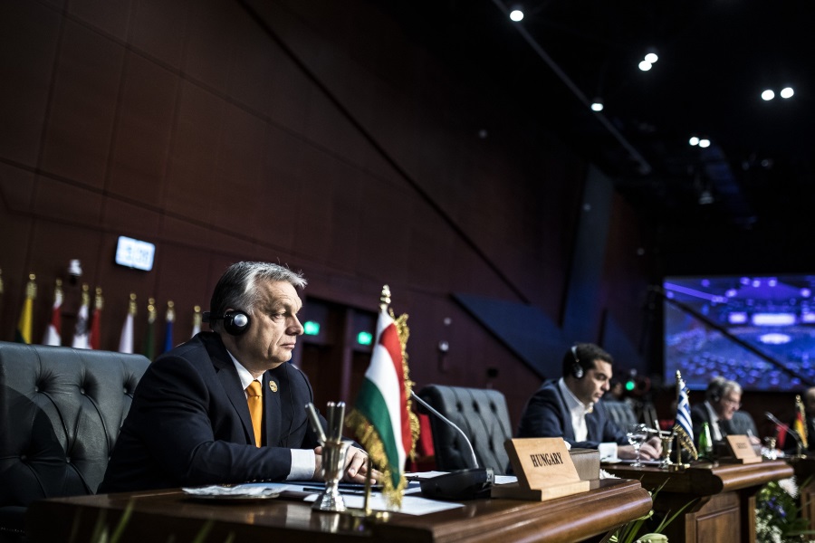 Hungarian PM Orbán Warns Of Migration Dangers At First EU-Arab League Summit