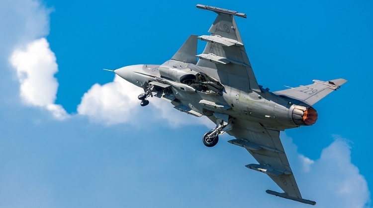 Watch: Serbian Civilian Aircraft "Carrying a Bomb" Intercepted By Hungarian Gripens