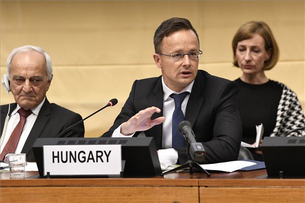 Hungary’s Foreign Minister Says UN Official ‘Defending Terrorist’