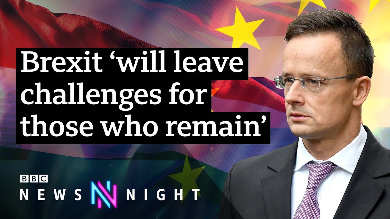 Video: Hungarian FM On Brexit & Boris Plan