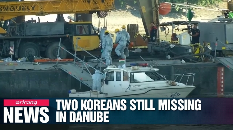 Video: Thirty Days After Danube Tour Boat Sinking, Two Koreans Still Missing