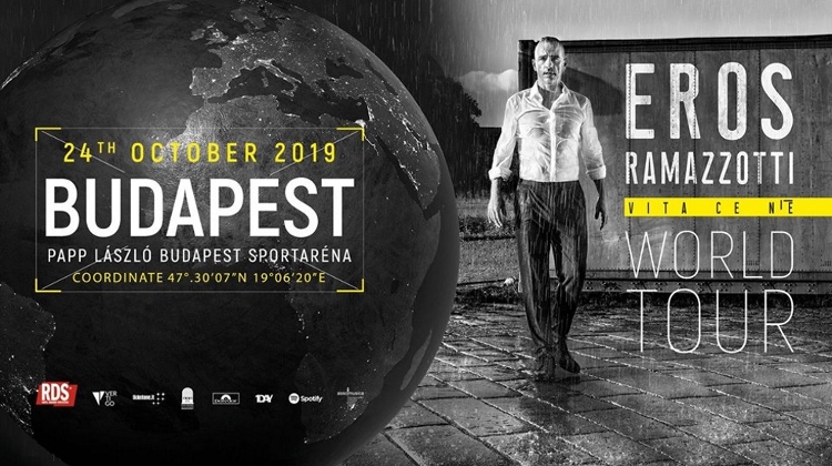 Eros Ramazzotti: Battito Infinito World Tour, Budapest Aréna, 19 April