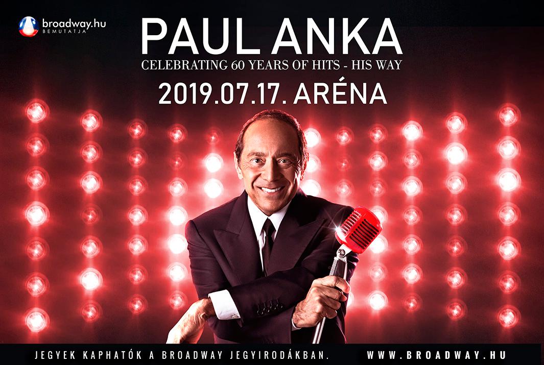 Paul Anka Concert, Budapest Aréna, 17 July