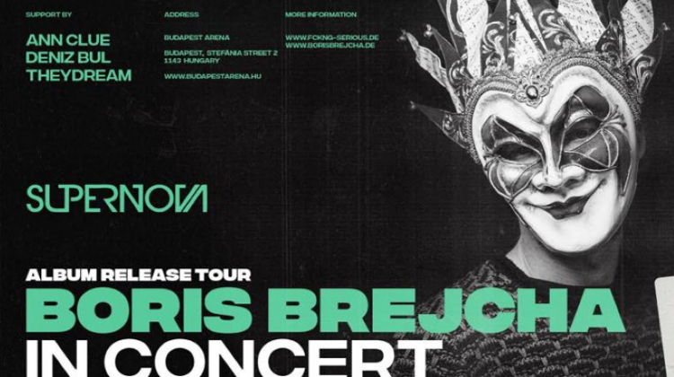 Supernova Techno: Boris Brejcha @ Budapest Arena, 5 October