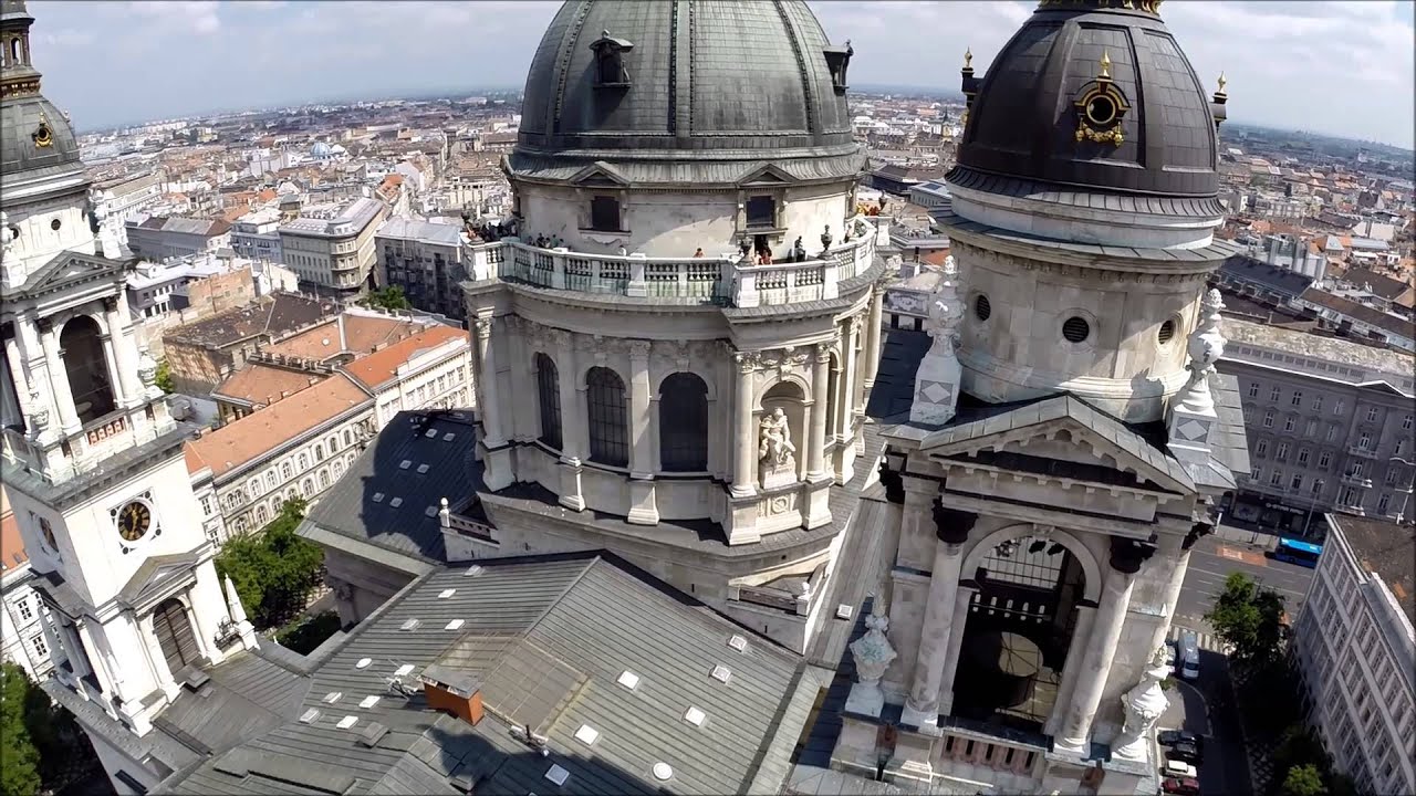 Video: Panorama Lookout & St. Stephen Basilica In Budapest