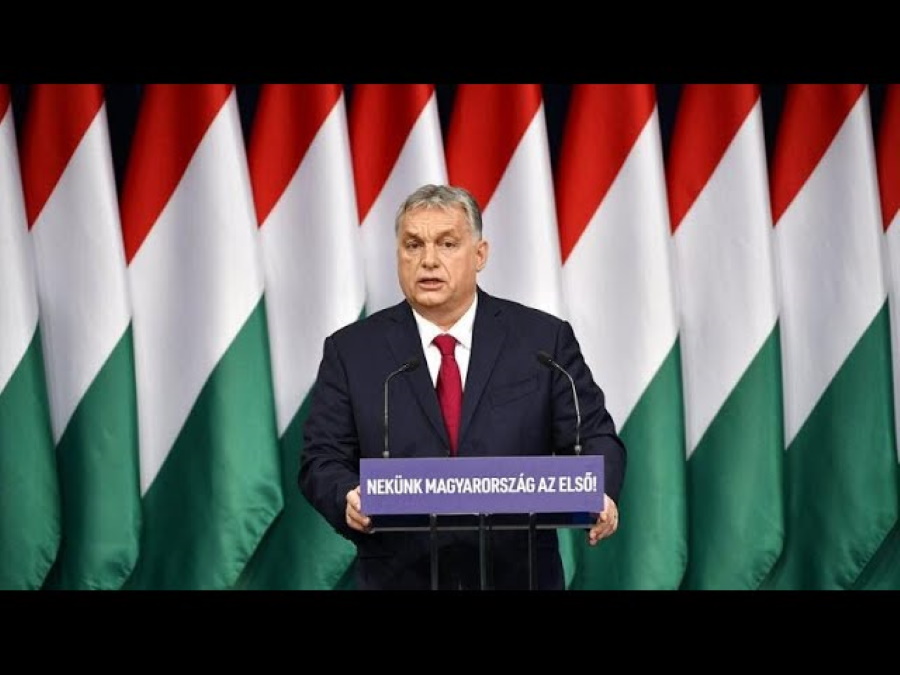 Video: Orbán Lashes Out At Slow EU Growth, 'Sinister Menaces' & Soros