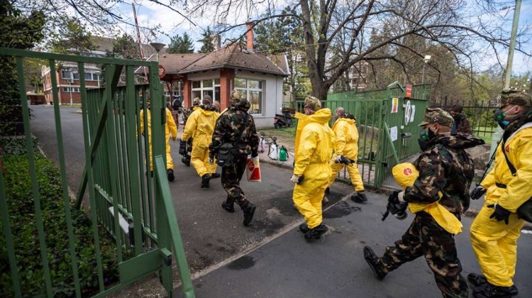 Hungarian Army Starts Disinfecting Hundreds Of Elderly Care Homes