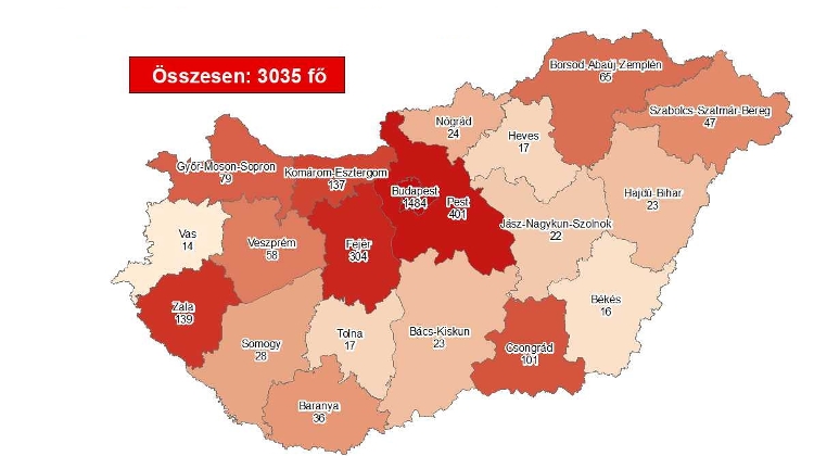 Coronavirus: Cases Rise To 3035, With 351 Deaths In Hungary