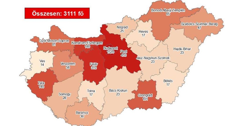 Coronavirus: Cases Rise To 3111, With 373 Deaths In Hungary
