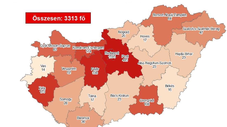Coronavirus Cases Rise To 3313 With 425 Deaths In Hungary