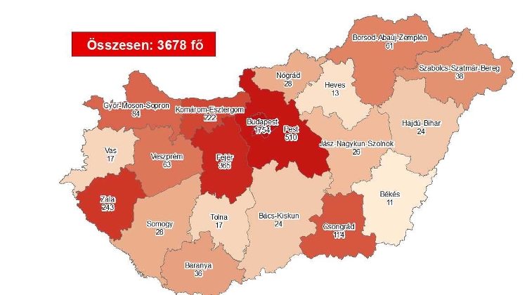 Coronavirus: Cases Rise To 3678, With 476 Deaths In Hungary