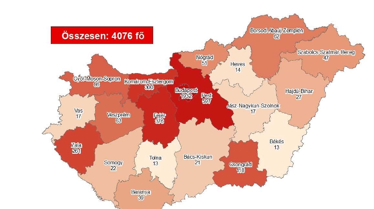 Coronavirus: Cases Rise To 4076 With 563 Deaths In Hungary