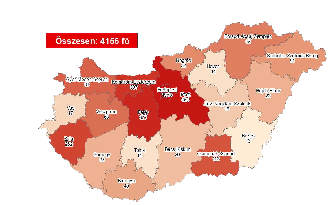 Coronavirus: Active Cases Rise To 878 With No New Deaths In Hungary