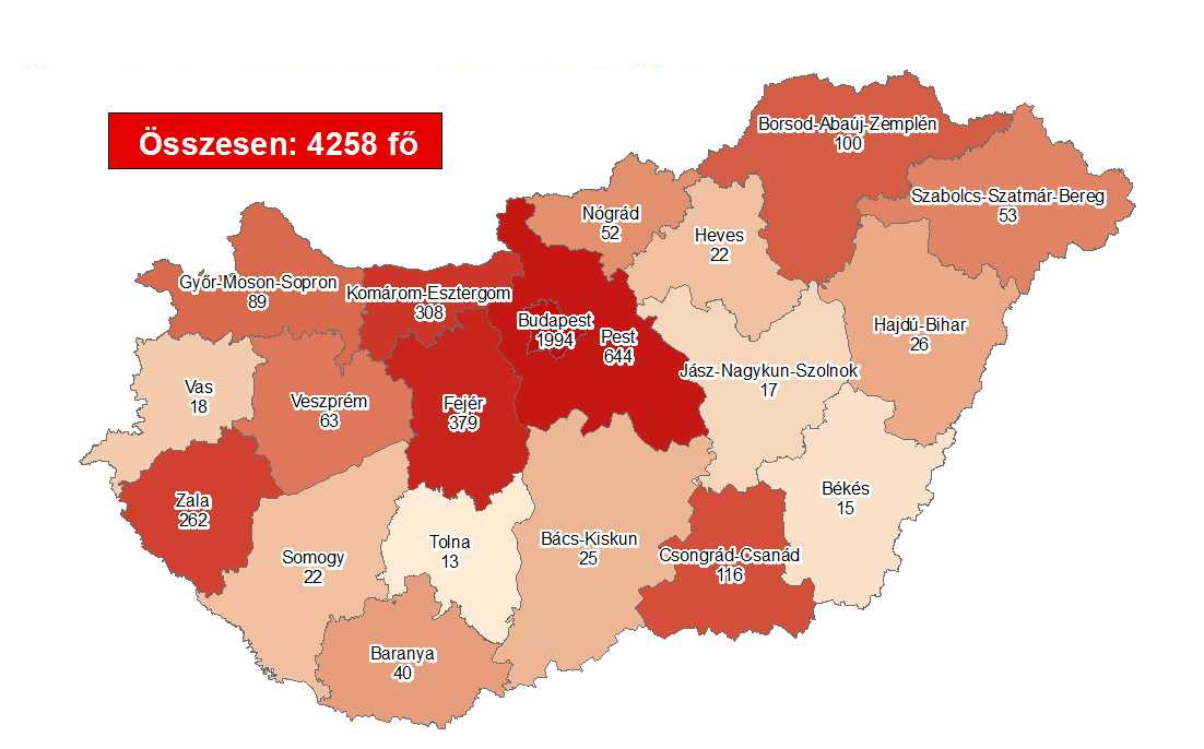 Coronavirus: Active Cases Stand At 557 With No New Deaths In Hungary