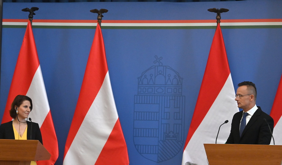 Austria Among Hungary's Most Important Allies, Says FM Szijjártó