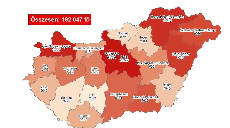 Covid Update: 138,202 Active Cases, 115 New Deaths In Hungary
