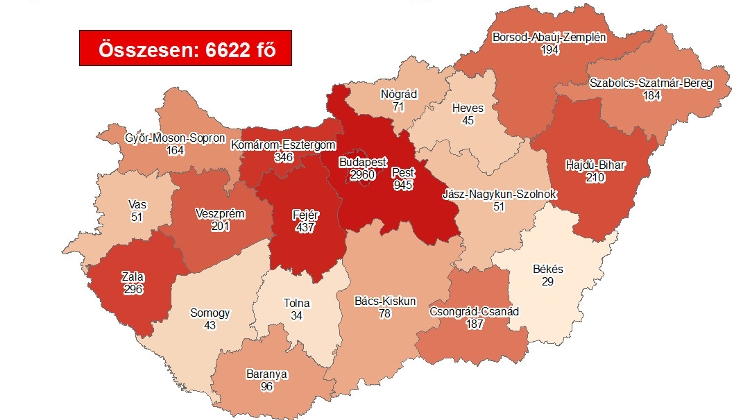 Coronavirus: Active Cases Stand At 2,100 With 3 New Death In Hungary
