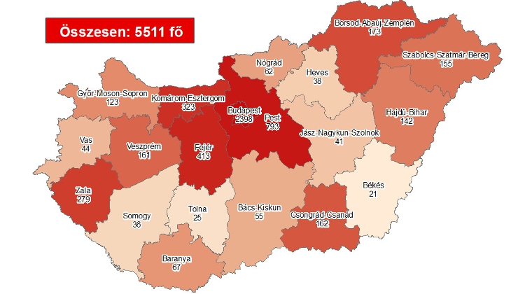 Coronavirus: Active Cases Stand At 1138 With No New Deaths In Hungary