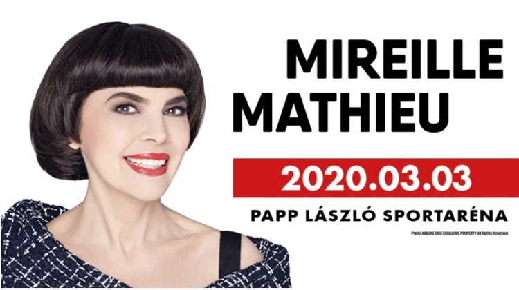 Mireille Mathieu Concert @ Budapest Arena, 3 March