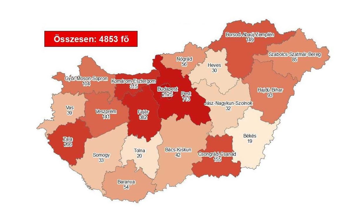 Coronavirus: Active Cases Stand At 656 With No New Deaths In Hungary
