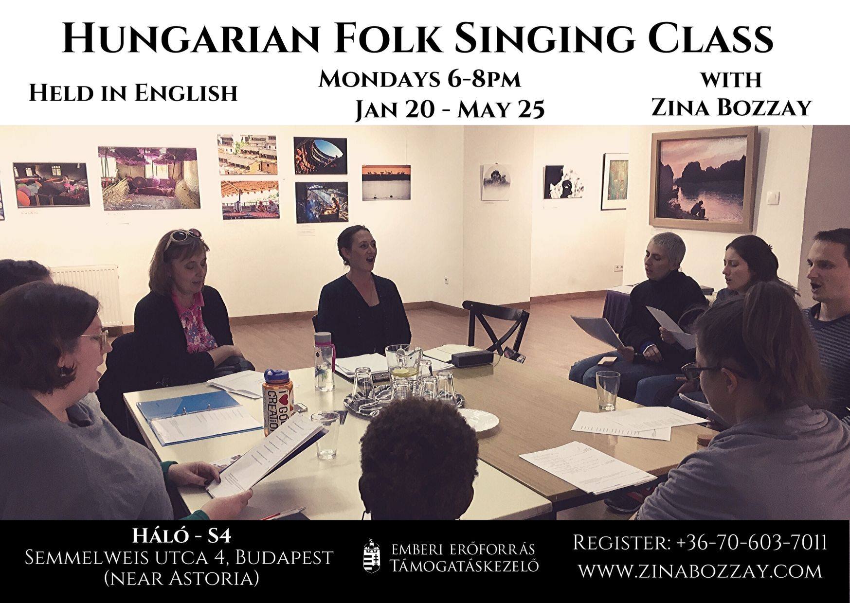 Online Hungarian Folk Singing Class In English