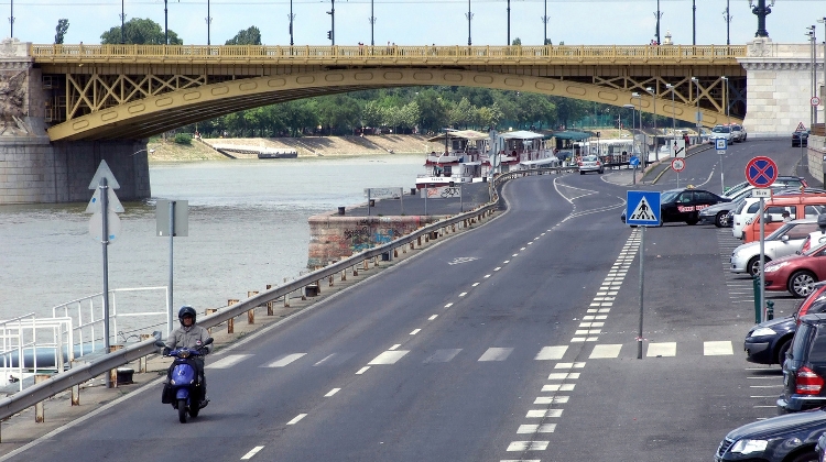 Lower Quay of Danube Bank in Budapest to be Car-free