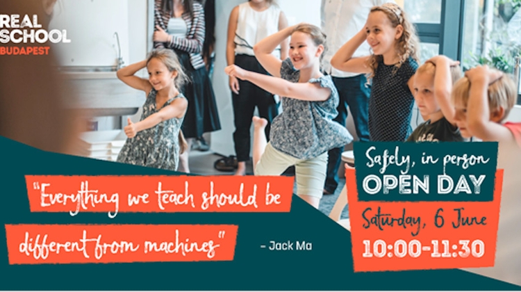 Real School Budapest Open Day - Join Them Safely In Person On 6 June