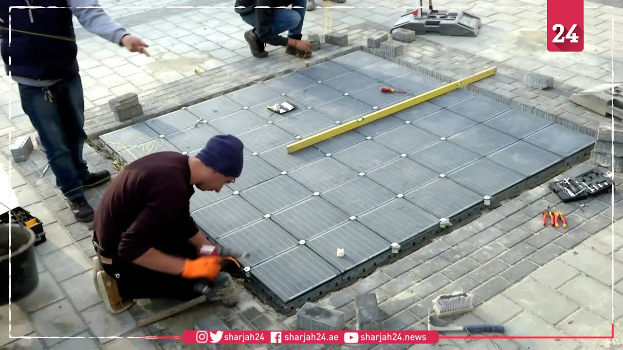 Watch: Plastic Waste Turned Into Solar-Absorbing Pavements