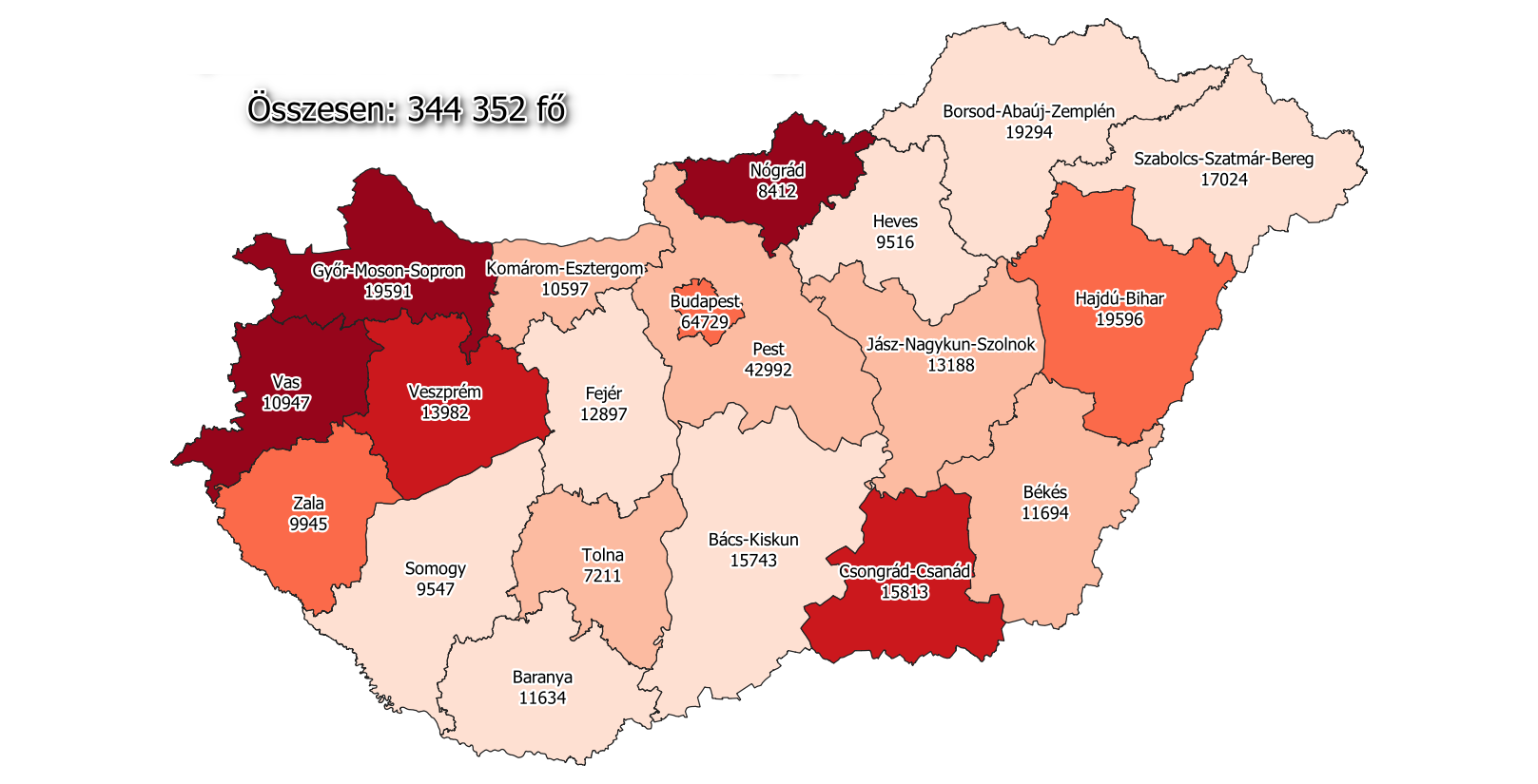 Covid Update: 123,647 Active Cases, 128 New Deaths In Hungary