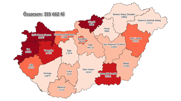 Covid Update: 108,673 Active Cases, 98 New Deaths In Hungary