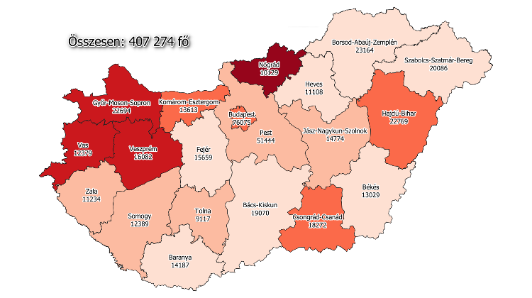 Covid Update: 81,976 Active Cases, 103 New Deaths In Hungary