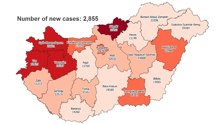 Covid Update: 82,127 Active Cases, 102 New Deaths In Hungary