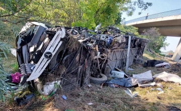 Watch: Eight Killed in M7 Bus Crash in Hungary