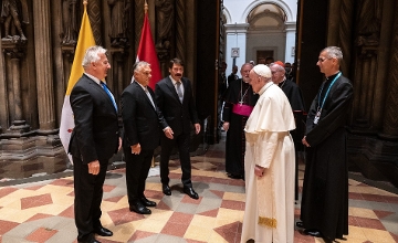 Watch: Pope Francis Meet PM Orbán Despite Conflicting Views
