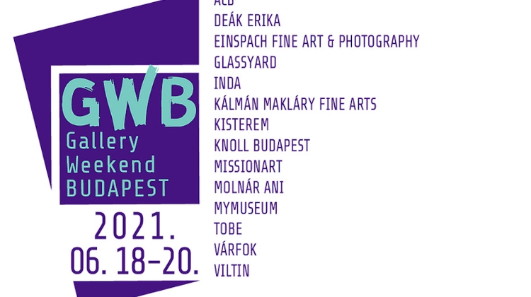 'Gallery Weekend', Budapest, 18-20 June