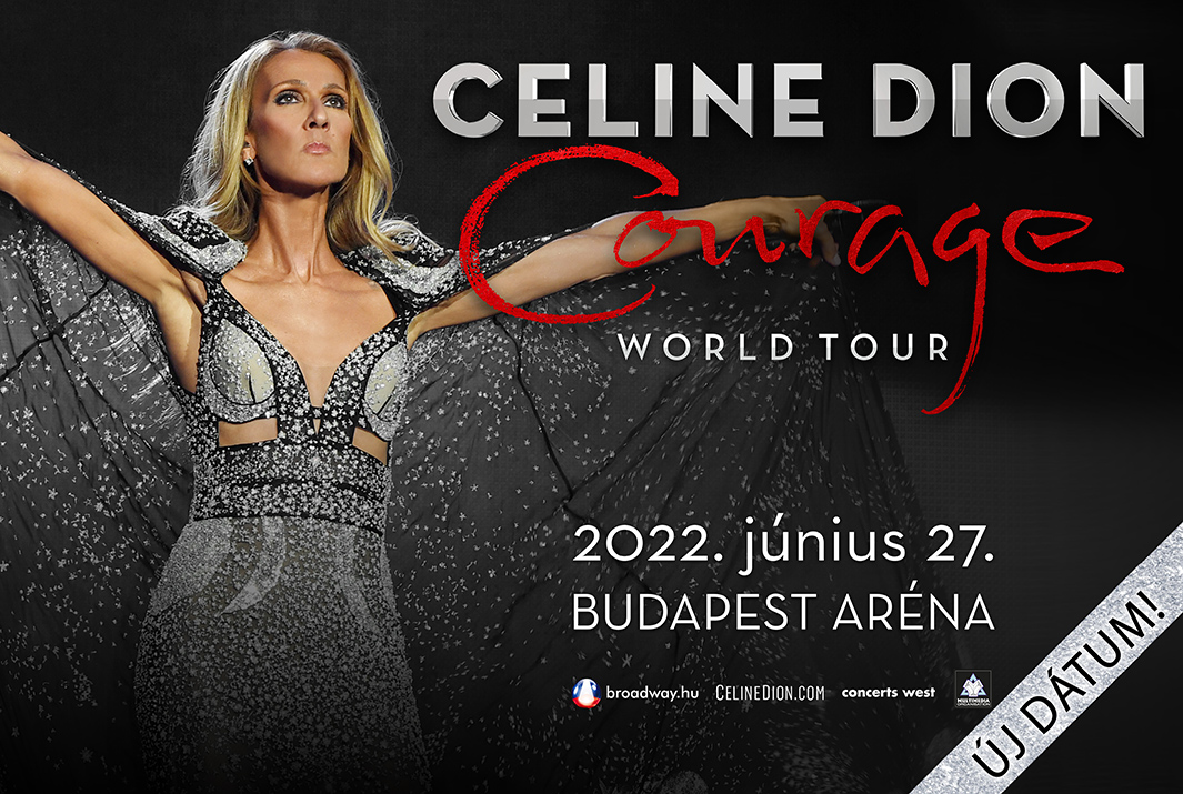 Postponed: Celine Dion: 'The Courage World Tour', Budapest Aréna