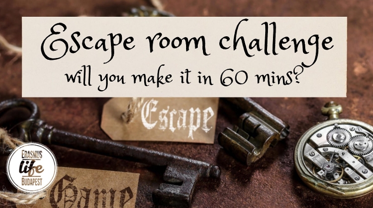 Erasmus & International Escape Room Challenge, Budapest, 23 April