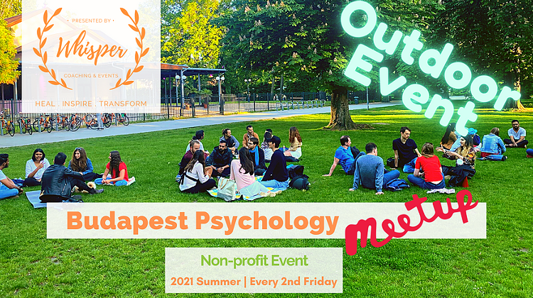 Budapest Psychology Meetup, Holdudvar Margit Sziget, 9 June