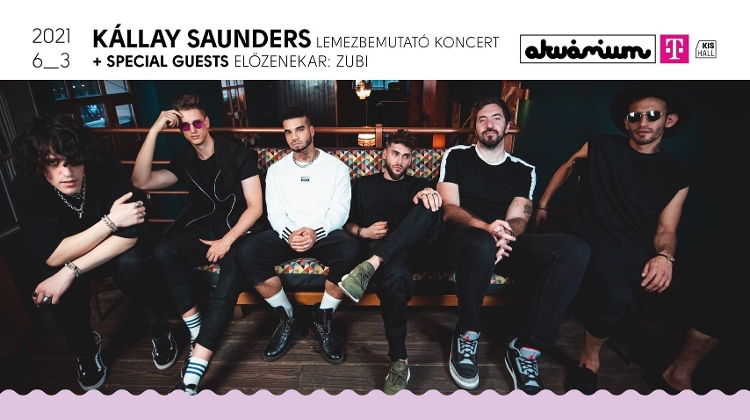 Kállay Saunders Album Release Concert, Akvárium Club Budapest, 3 June