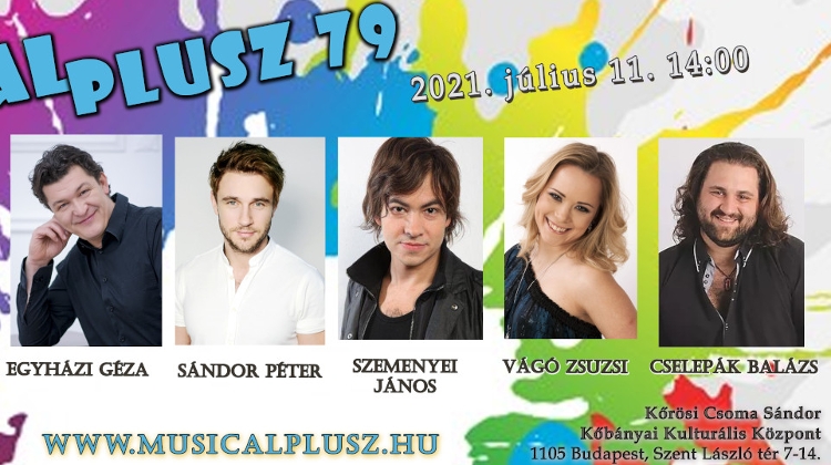 'MusicalPlus 79', Kőrösi Csoma Sándor Center Budapest, 11 July