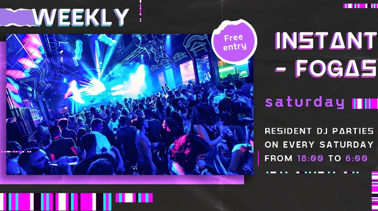 Resident DJ Parties, Instant-Fogas Budapest, 7 August