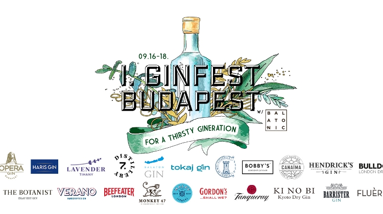 GinFest Budapest, 16 – 18 September
