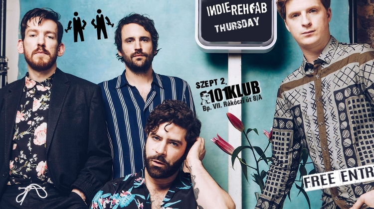 Indie Rehab Thursday, 101klub Budapest, 2 September