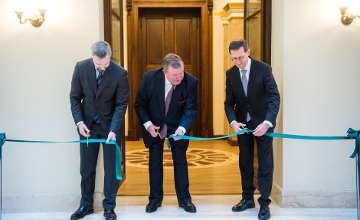 Finance Minister Inaugurates HQ Of International Investment Bank In Budapest