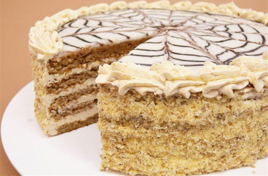 Watch: Hungarian Esterházy Cake Recipe