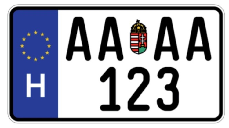 Licence Plates to Have Extra Letter from Next Summer