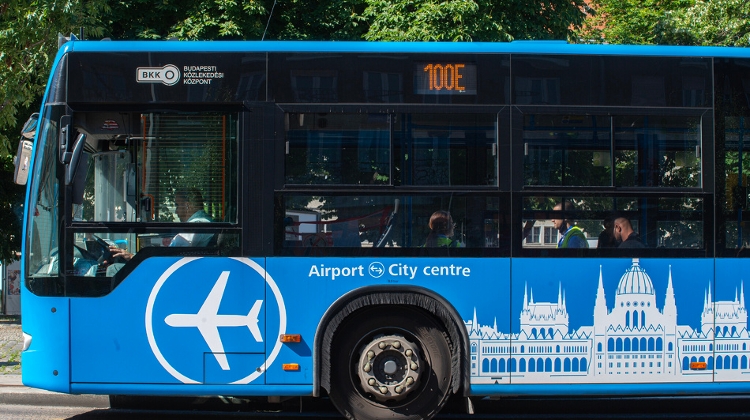 Airport Shuttle 100E Operates in Early Hours